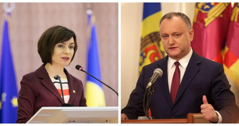 (AUDIO) Ping-pong cu declarații între președinta Republicii Moldova și fostul șef de stat pe subiectul: „ce s-ar întâmpla, dacă socialiștii ar fi acum la guvernare?”