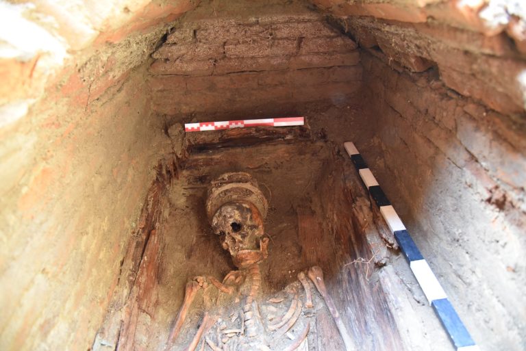 Mormânt misterios, identificat în timpul săpăturilor arheologice care au loc în Chișinău