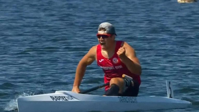 Serghei Tarnovschi a devenit campion mondial la kaiac-canoe. Maia Sandu i-a transmis un mesaj de felicitare