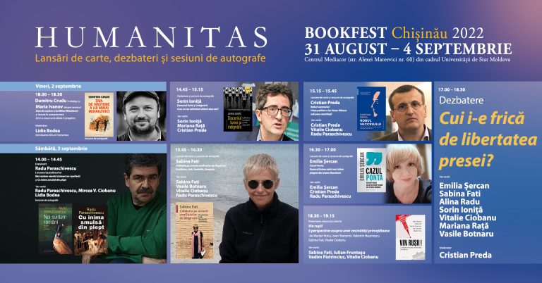 Iubitorii de carte sunt așteptați la Salonul Internațional Bookfest Chișinău