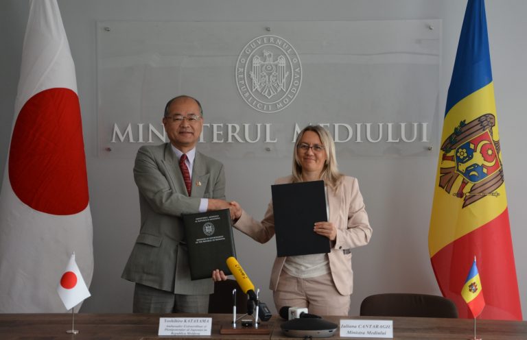 Republica Moldova și Japonia își extind cooperarea în domeniul protecției mediului