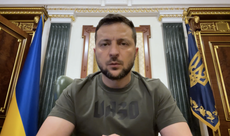 VIDEO/ Zelensky anunță sancţiuni pentru „elita de la conducerea Rusiei”, dar şi pentru „contrabandiştii şi reţelele criminale” din Ucraina