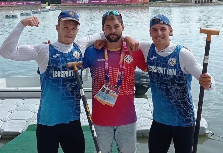 A treia medalie de bronz a sportivilor din Republica Moldova la Mondialul de canoe din Ungaria