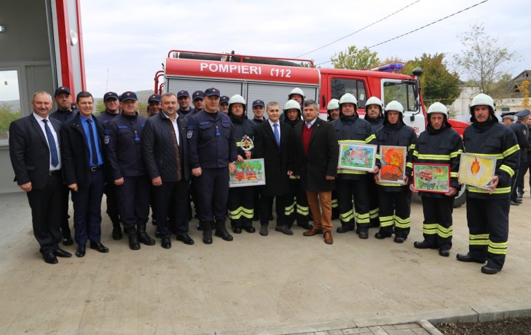 Un post de pompieri, deschis în comuna Sărăteni. IGSU: Va deservi 17 localități