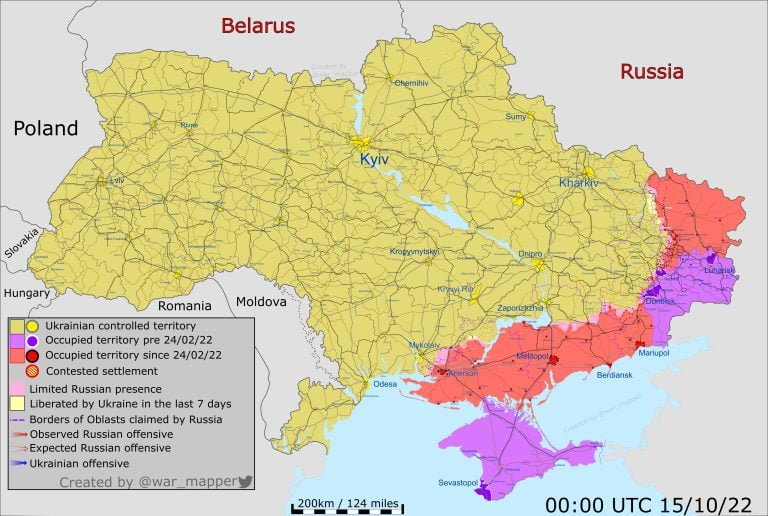 Rusia a bombardat cu rachete Zaporijie și Krivoi-Rog, după ce ucrainenii au lovit o stație de curent din orașul rusesc Belgorod