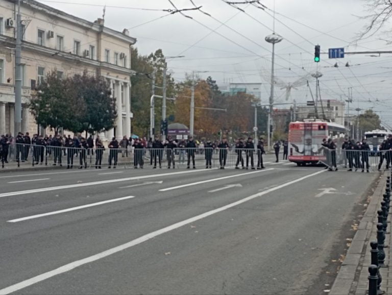 Detalii de la Poliție despre protestul din Capitală: Mai multe procese contravenționale, întocmite