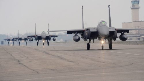 Coreea de Nord și Coreea de Sud și-au ridicat avioanele de luptă la graniță