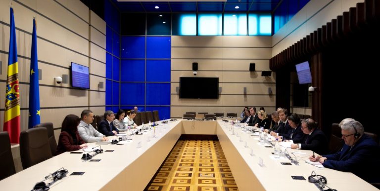 Președintele Parlamentului, în discuție cu un grup de parlamentari britanici despre fortificarea capacităților în domeniul securității și apărării