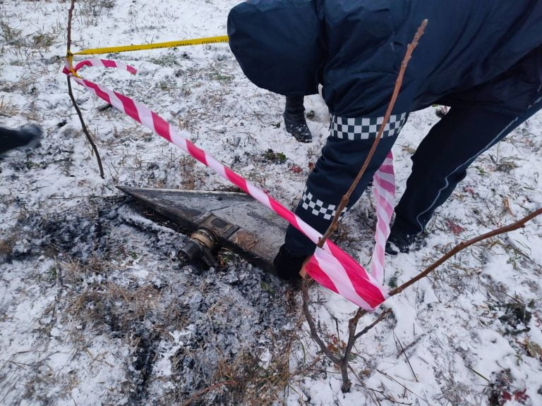 Poliția de Frontieră a deschis dosar penal în cazul rachetei descoperite la Briceni