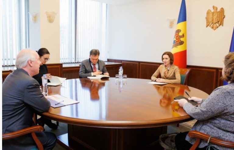 Șefa statului, întrevedere cu ambasadorul SUA la Chișinău
