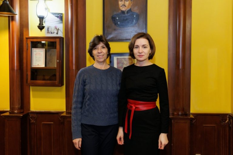 Maia Sandu a discutat cu Catherine Colonna despre securitatea energetică și cooperarea moldo-franceză în domeniul anticorupției