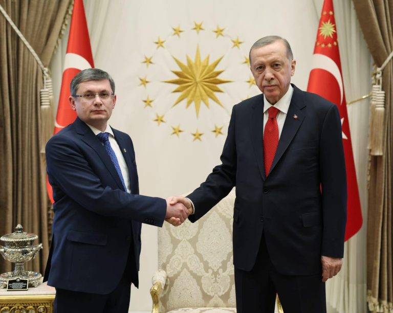  Igor Grosu, întrevedere la Ankara cu Recep Tayyip Erdogan: Asigurarea securității energetice, un subiect prioritar