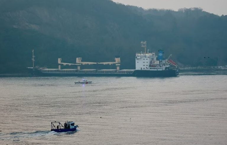 O navă care venea din Ucraina a eșuat în Strâmtoarea Bosfor. Traficul maritim, suspendat