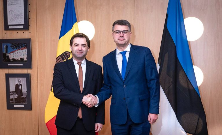 Ministrul de externe al Estoniei către ministrul Nicu Popescu: „Viitorul Republicii Moldova este în Uniunea Europeană”