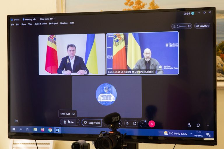 Denys Shmyhal, discuție cu Dorin Recean: Integrarea europeană a Ucrainei și R. Moldova înseamnă securitatea și viitorul nostru comun