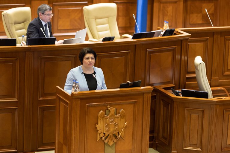 Natalia Gavrilița în plenul Parlamentului: Prin CSE, îi protejăm pe oameni de consecințele războiului