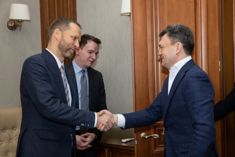 Dorin Recean, întrevedere cu Jānis Mažeiks: UE sprijină procesul de modernizare și transformare a R. Moldova