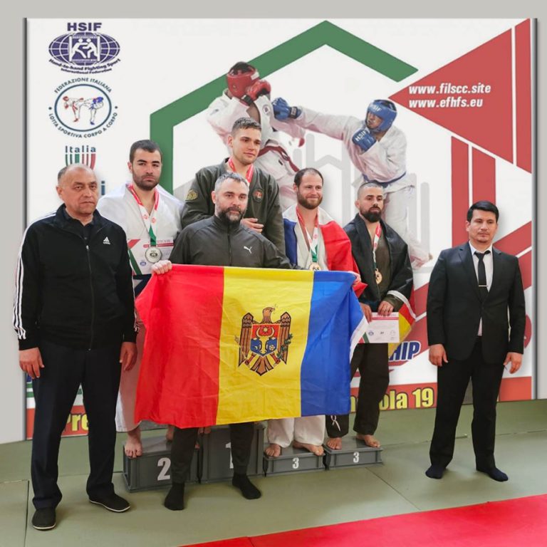 R. Moldova a obținut cinci medalii de aur la Campionatul European de Lupte corp la corp