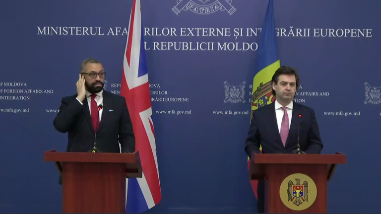 Marea Britanie va sprijini Moldova, inclusiv financiar, în combaterea războiului hibrid și a acțiunilor de destabilizare a țării