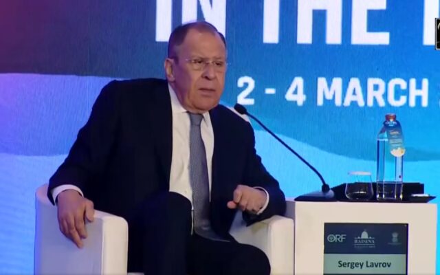 VIDEO/ Publicul izbucnește în râs la o conferință când Serghei Lavrov spune că Ucraina a invadat Rusia