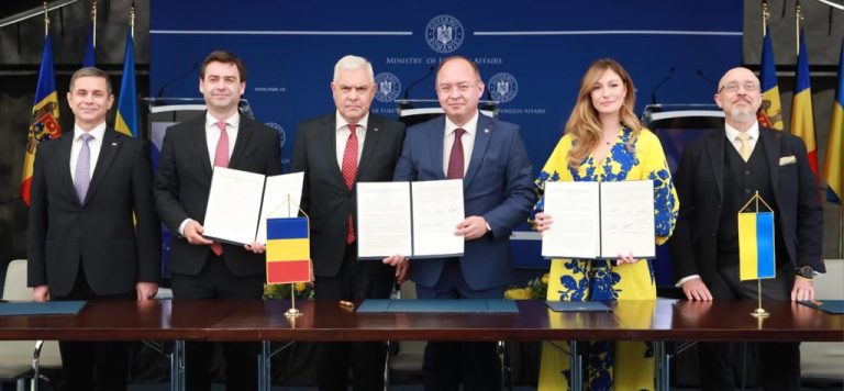 Declarația comună semnată în cadrul trilateralei România – Ucraina – Republica Moldova