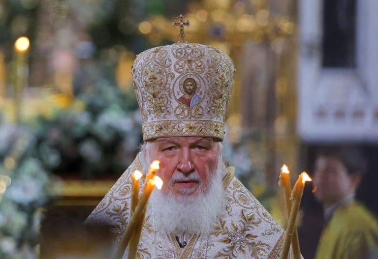 Patriarhul Rusiei, Kirill, declară că ruşii care nu-şi servesc ţara sunt „duşmani interni”
