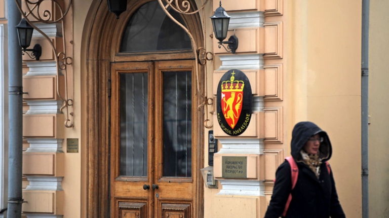 Rusia expulzează zece diplomați norvegieni din cadrul Ambasadei de la Moscova