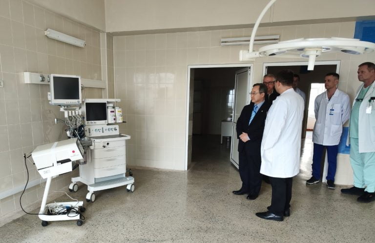 Spitalul municipal „Gheorghe Paladi”, dotat cu echipamente moderne cu sprijinul Japoniei