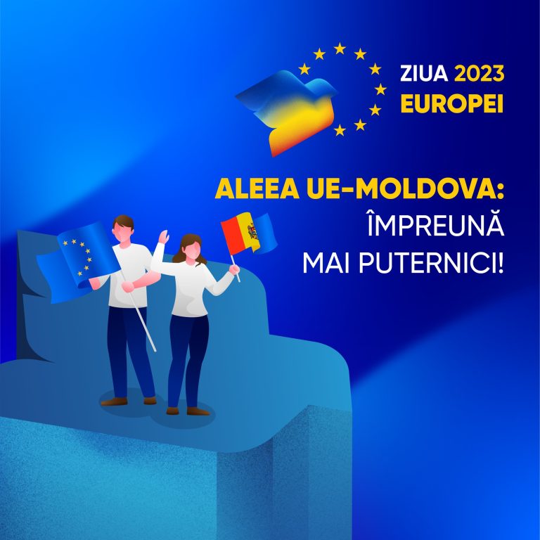 În cadrul Orășelului European va fi amenajată o alee simbolică „UE-Moldova: Împreună mai puternici”