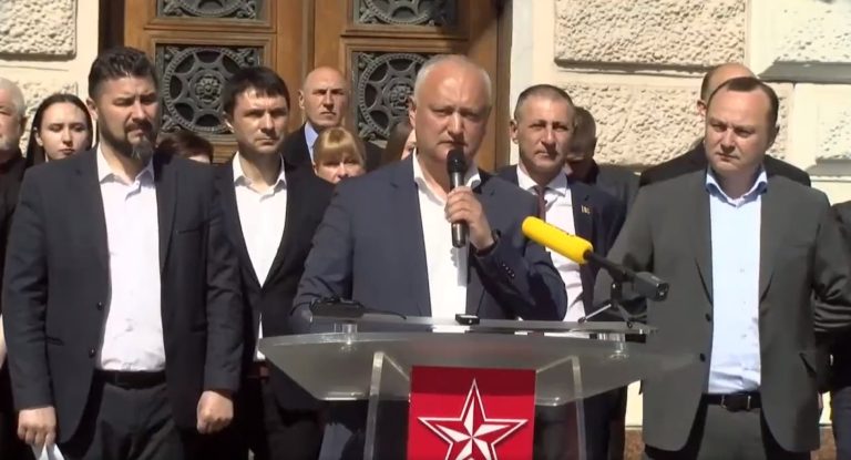 Socialiștii dau start luptei electorale pentru Primăria Capitalei. Igor Dodon nu exclude că ar putea candida