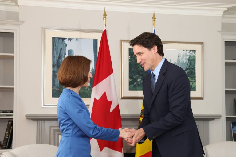 Maia Sandu, întâlnire cu Justin Trudeau: Am discutat despre provocările din regiune și despre întărirea apărării