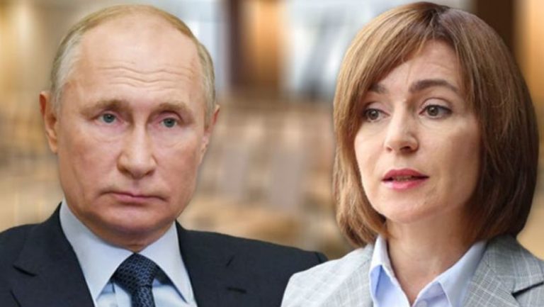 Supărările Kremlinului. Maia Sandu, singurul lider din CSI care nu a fost felicitat de Putin de 9 mai