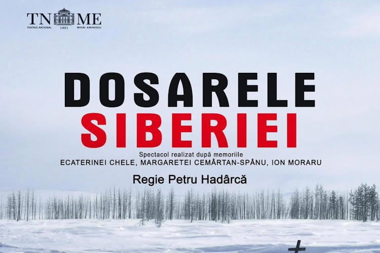 Spectacolul-document „Dosarele Siberiei”, într-un turneu pe scenele din țară