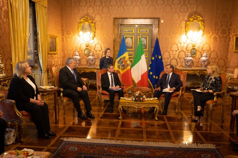 Italia, alături de Moldova în realizarea agendei europene