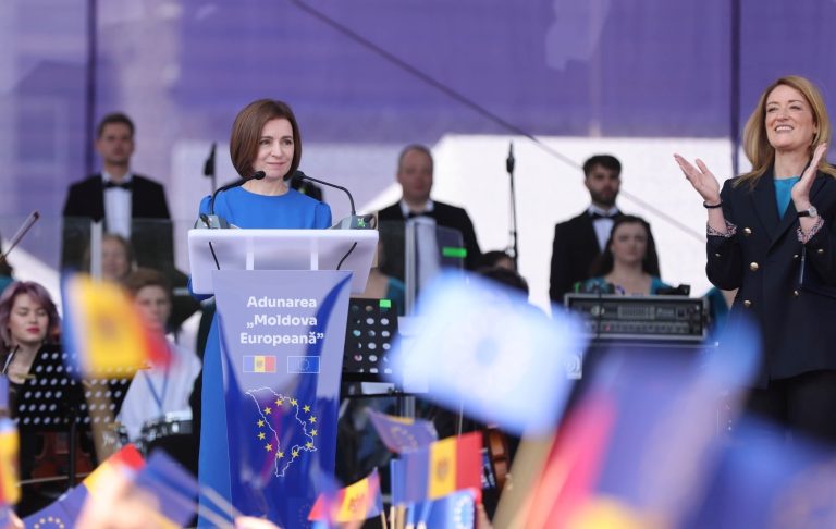 VIDEO/ Maia Sandu, la un an de țară candidată la UE: „An cu an, ne apropiem de momentul în care vom deveni un stat european”