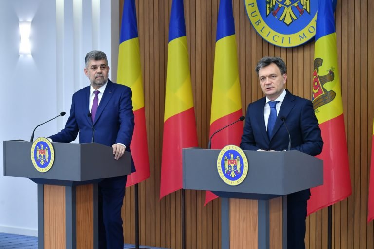 Dorin Recean la întrevederea cu Marcel Ciolacu: „Construim Moldova europeană acasă, împreună cu România”