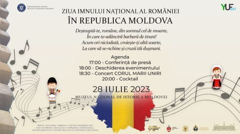 Ziua Imnului Național al României, celebrată în premieră la Chișinău