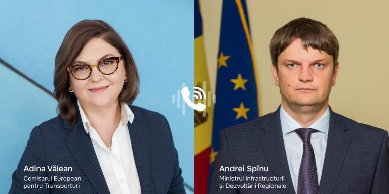 Andrei Spînu, discuție cu Adina Vălean, Comisar European pentru Transporturi: Uniunea Europeană va ajuta țara noastră