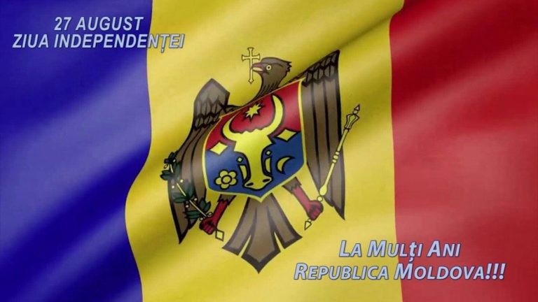 Republica Moldova marchează 32 de ani de Independență: Programul evenimentelor