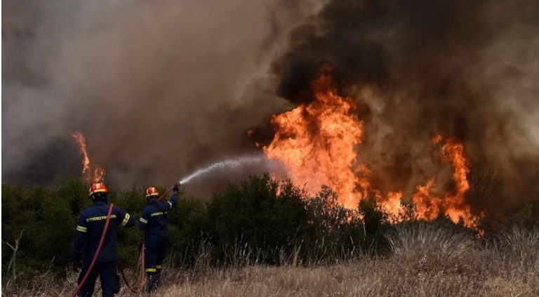 Incendii grave de vegetație în Grecia și Canada