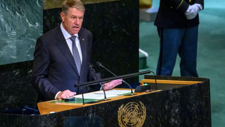 Klaus Iohannis, la Adunarea Generală a ONU: România nu-i va abandona pe partenerii cei mai vulnerabili