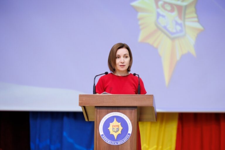 Maia Sandu: Mizăm pe capacitatea SIS de a preveni amenințările la adresa țării