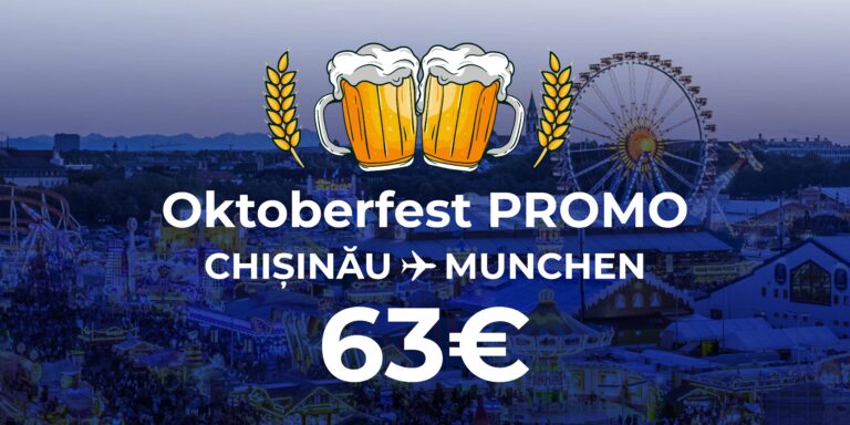 Last Call Oktoberfest: Promo Preț la biletele avia spre și din Munchen!