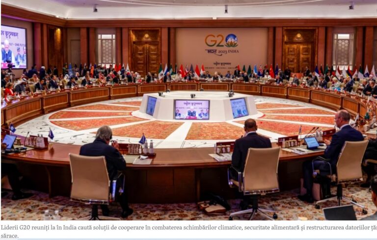 Summitul G20, organizat în India. Liderii Rusiei și Chinei lipsesc de la reuniune