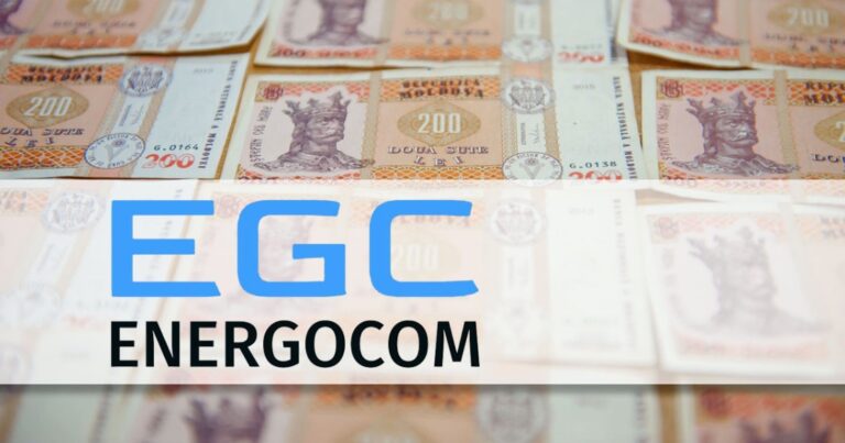 Energocom va restitui bugetului de stat un miliard de lei