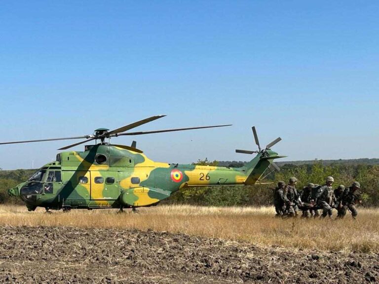 Noi exerciții militare comune ale soldaților moldoveni și români