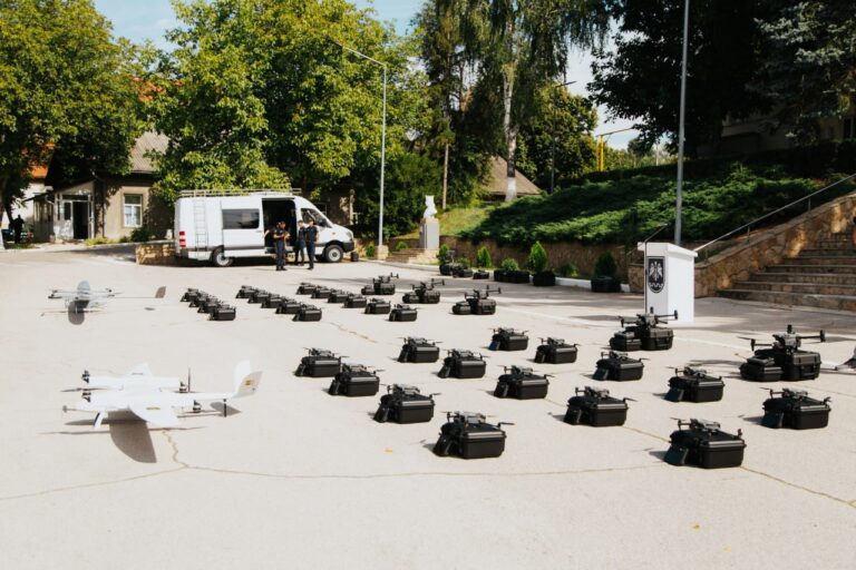 FOTO/ Poliția de Frontieră a primit un lot de drone în valoare de 7 milioane de lei