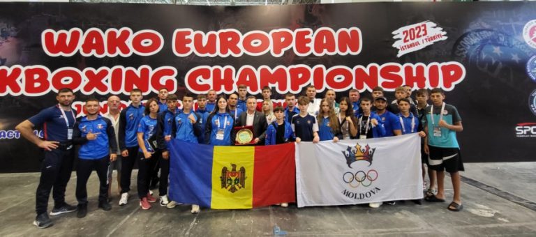 Republica Moldova a obținut 15 medalii la Campionatul European de Kickboxing WAKO