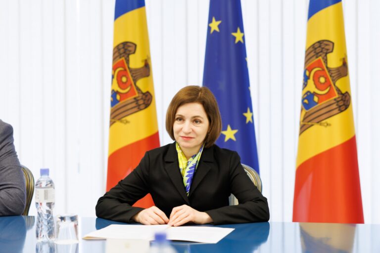 Maia Sandu a început consultările despre organizarea referendumului privind aderarea R. Moldova la UE