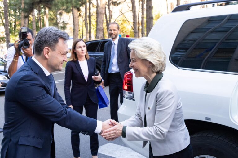 Dorin Recean, întrevedere cu Ursula von der Leyen: „R. Moldova merge spre UE. Rezultatele sunt vizibile”